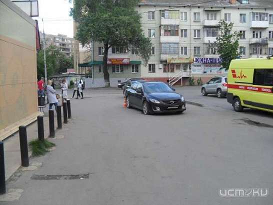 В Орле Mazda-6 сбила пенсионера