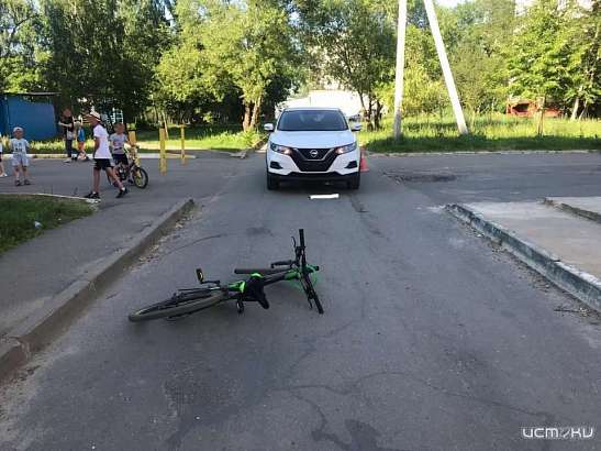 В Орле сбили несовершеннолетнего велосипедиста