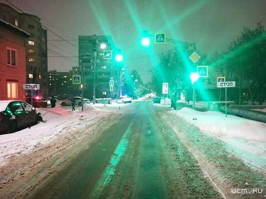 В Железнодорожном районе Орла пешеход попал под автомобиль