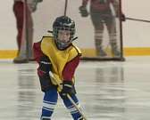 Передают опыт младшим. Хоккеисты-юниоры провели тренировку для тех, кто только встал на коньки