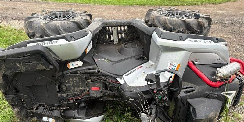 В ПГТ Знаменка погиб 40‑летний водитель квадроцикла