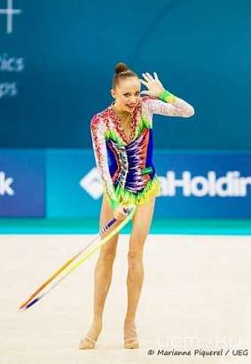 Юлия Бравикова прошла сборы с национальной сборной по художественной гимнастике