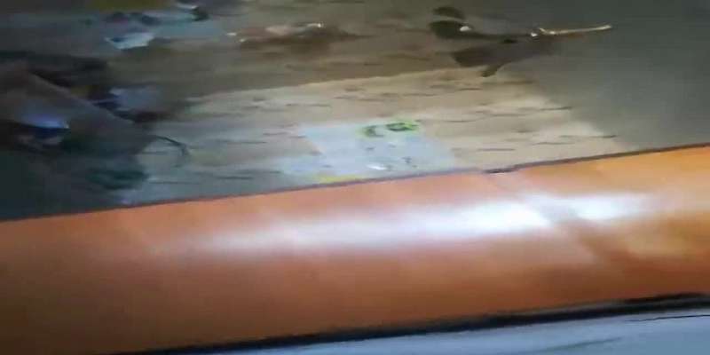 Видео: в аварийной двухэтажке в Орле потолок рушится на головы жильцов