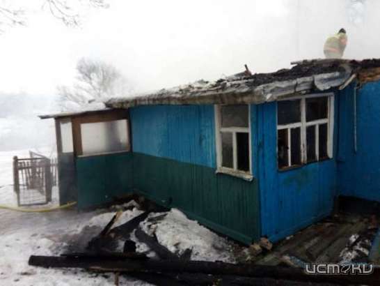 Во Мценском районе сгорел жилой дом