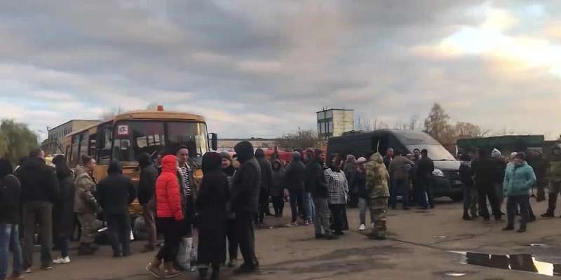 Ещё одна группа мобилизованных орловчан отправилась на переподготовку