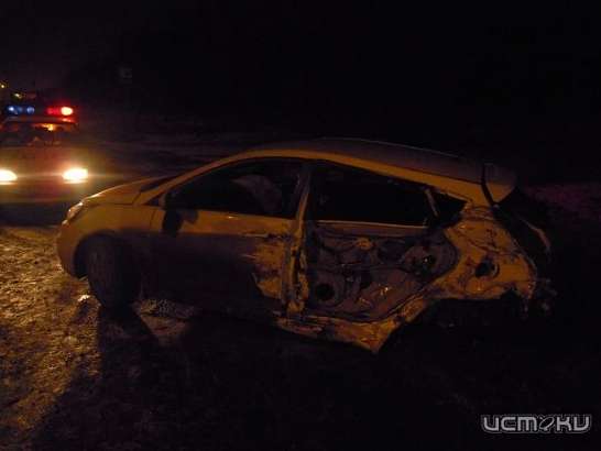 В Заводском районе произошло лобовое столкновение авто