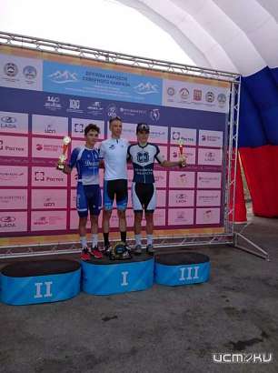 Орловский велогонщик Никита Беликов успешно выступает в Грозном