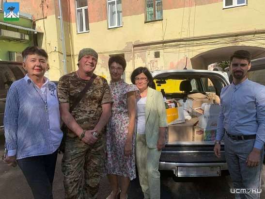 Контрактник отправится в Белгород, чтобы передать гуманитарку от орловчан