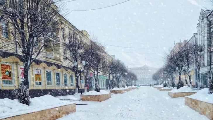 Во вторник в Орле будет снежно и холодно