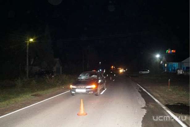 Под Орлом пешеход попал под колеса Daewoo Nexia