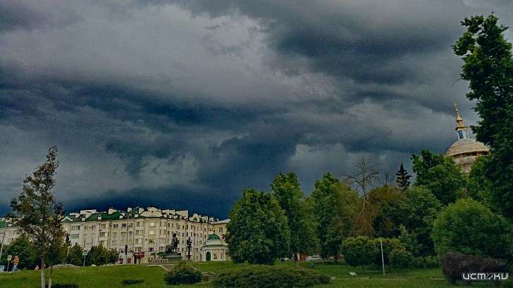 На Орел надвигаются дожди и похолодание 