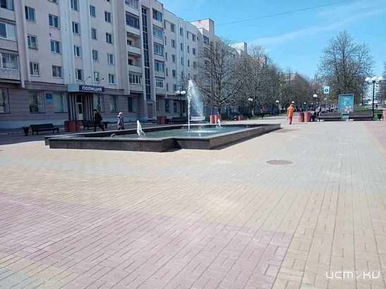 Фонтаны в Орле заработают до конца апреля