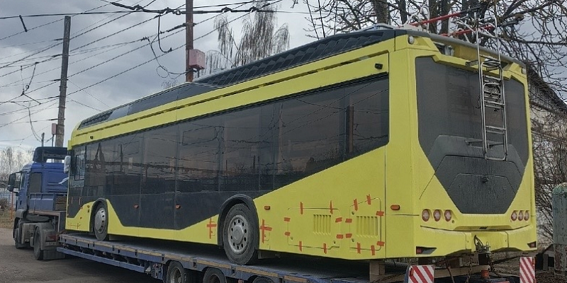 На испытание в Орле прибыл первый в орловской истории электробус