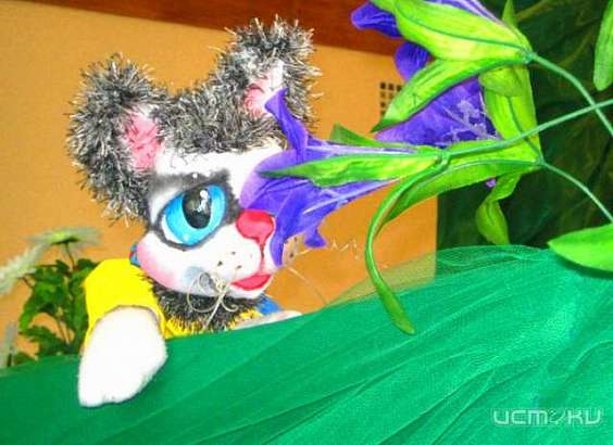 В театре кукол покажут спектакль "Как котенок научился мяукать"