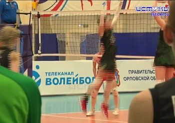 В этом году в Орле впервые появилась профессиональная женская волейбольная команда