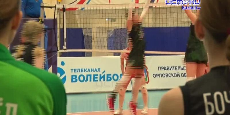 В этом году в Орле впервые появилась профессиональная женская волейбольная команда