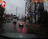 Маршрутка проскочила на красный: в Орле попал на видео водитель-вредитель