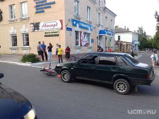 В Орле сбили двух велосипедистов
