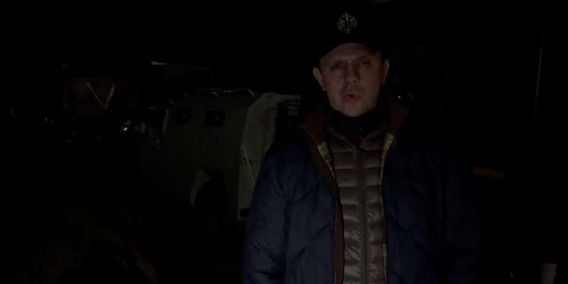 Клычков ночью посетил пункт временной дислокации орловских росгвардейцев, задействованных в спецоперации на Украине