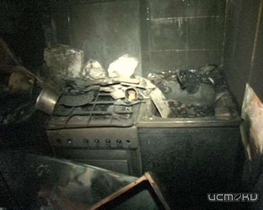 Квартира на ул. Костомаровской загорелась из-за короткого замыкания