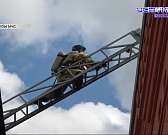 Пожарно-спасательные подразделения города Орла регулярно отрабатывают действия по тушению пожаров.