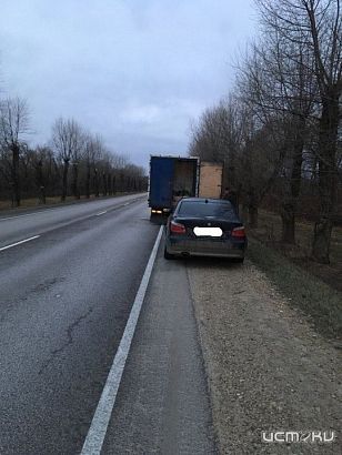Неудачный обгон: на орловской трассе «BMW» сбил пешехода