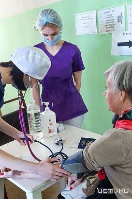 В Орловской области в поликлинике дежурят студенты