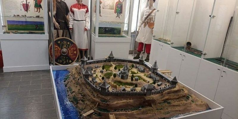 Диорама ливенской крепости 16-17 веков появилась в местном музее