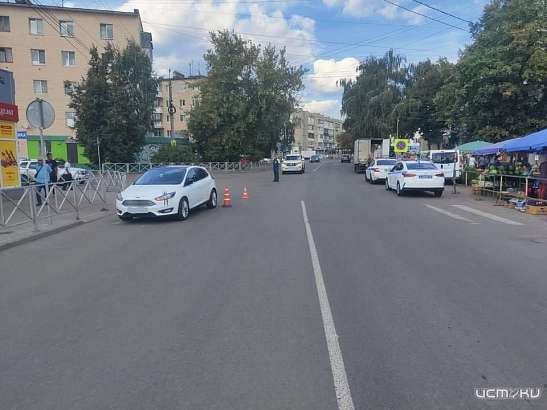 В Орле 19-летний водитель иномарки сбил 75-летнюю женщину