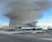 Утренний черный дым в Советском районе увидело много орловчан