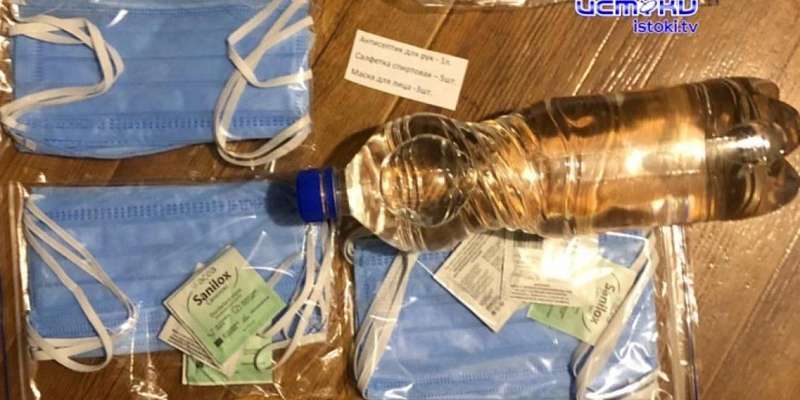 Акция от боксеров в разгар пандемии: маски и антисептики привозят нуждающимся орловчанам