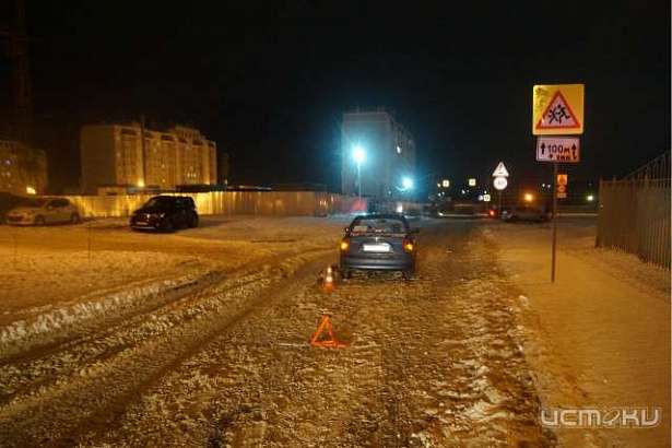 В Орле автомобиль наехал на 12-летнего подростка