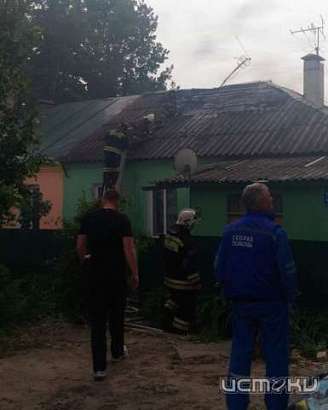 Подробности пожара на улице Паровозной