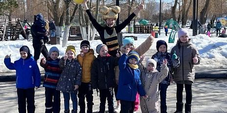 Весенний сезон мероприятий стартовал в парках Орла