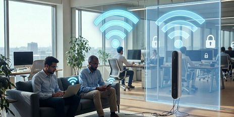 Гостевой Wi-Fi в офисе: как правильно настроить отдельную сеть для клиентов и партнёров без риска для корпоративных данных