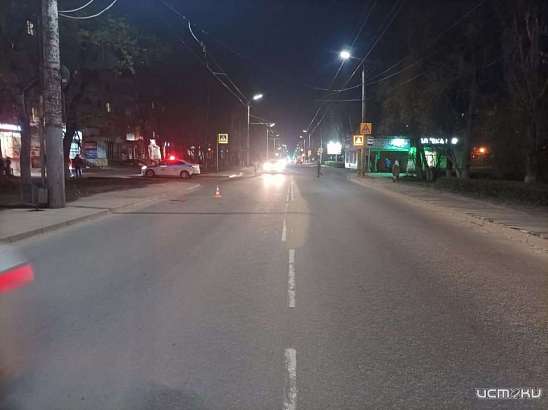 В Северном районе Орла опрокинулся 30-летний водитель питбайка