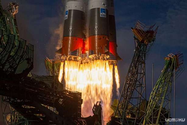 Космонавт Александр Мисуркин показал запуск грузового корабля "Прогресс МС-25"