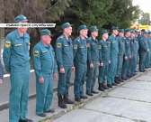 Состоялись соревнования по скоростному маневрированию среди водителей пожарных