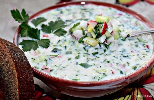 В Орловской области самая дешевая окрошка