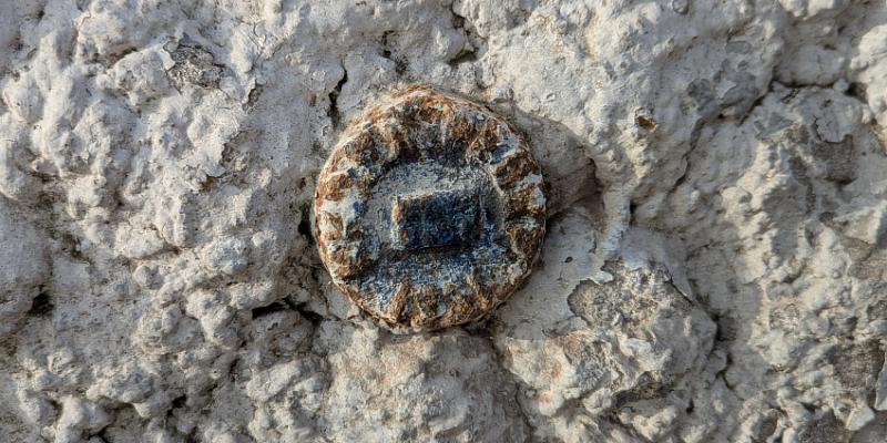 Столетний геодезический пункт обнаружен в Орле