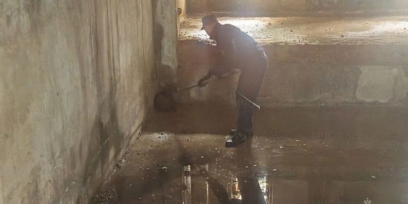 В Орле дворняжка провалилась в цокольный этаж ремонтируемого здания В Орле дворняжка провалилась в цокольный этаж ремонтируемого здания