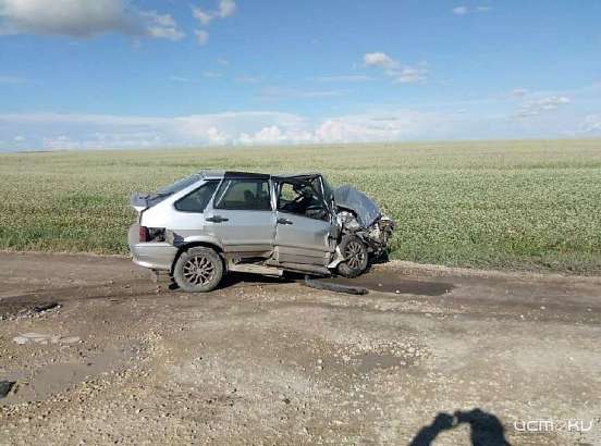 На орловской трассе «четырнадцатая» въехала в попутный «Форд»