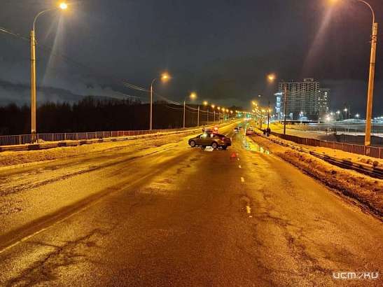 Выехал на встречку: в Орле на Раздольной не смогли разъехаться два автомобиля