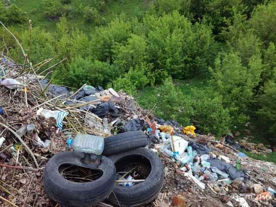 Возле орловской ТЭЦ годами скапливается мусор