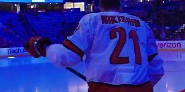 Орловчанин Никишин дебютировал в НХЛ против Овечкина