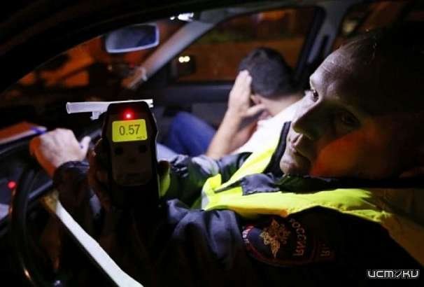 В выходные орловские инспекторы ГИБДД остановили шесть нетрезвых водителей