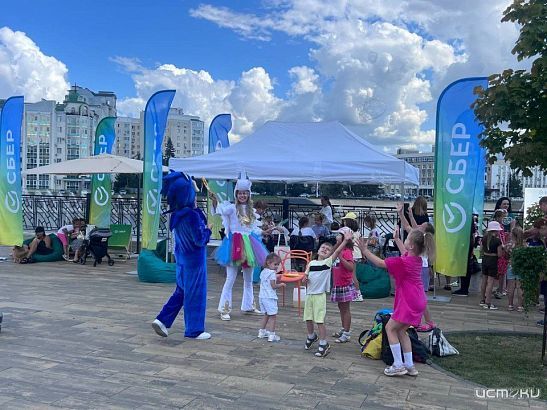 Сбер поздравил жителей Орла с Днем города