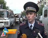 В Орле столкнулись два маршрутных автобуса "ПАЗ". Есть пострадавшие