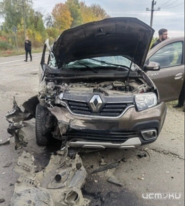 Обгон на орловской трассе стал причиной ДТП