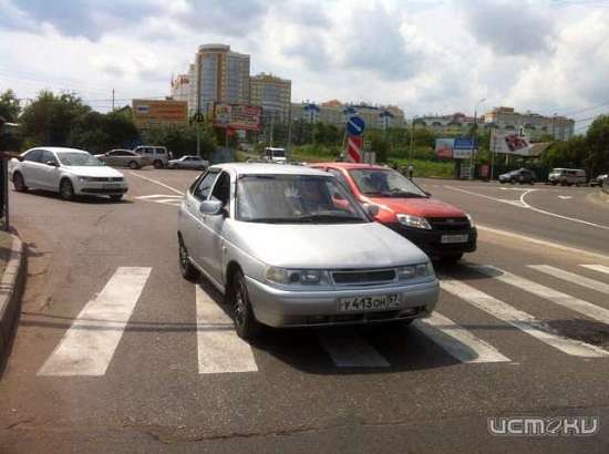 На Болховском шоссе «ВАЗ» сбил пешехода